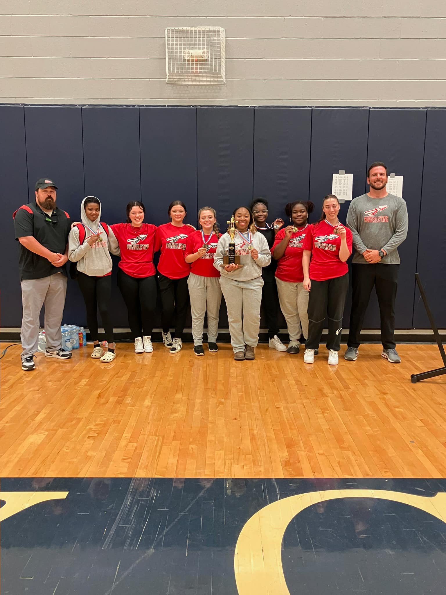 PHS powerlifting teams place at State